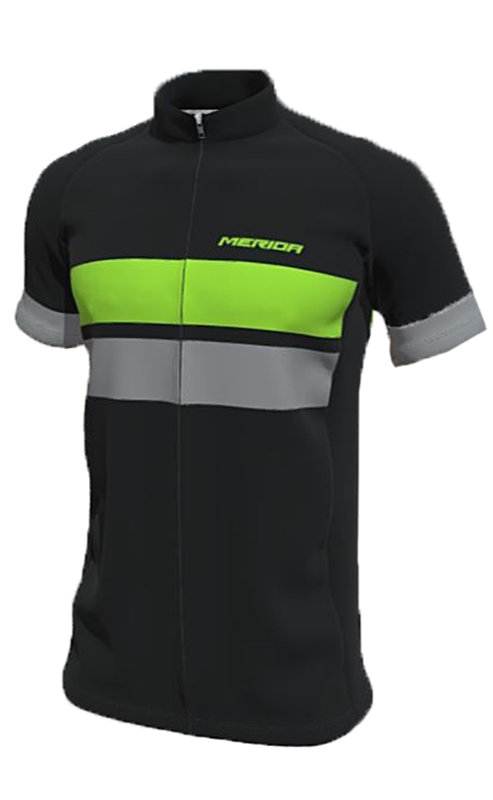 Велофутболка MERIDA E-TRAIL SHORT SLEEVE JERSEY GREEN/GREY L