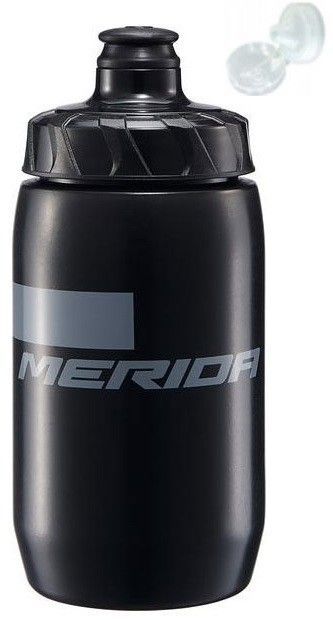 Фляга MERIDA STRIPE Classic with cap 500 black-grey