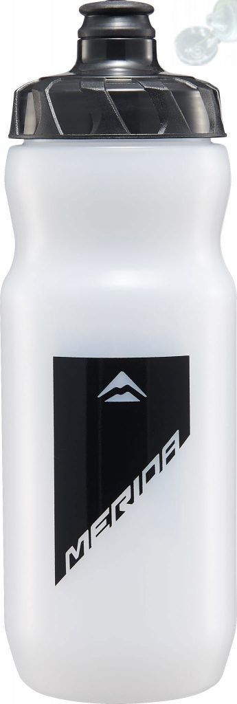 Фляга MERIDA TRANSPARENT Classic with cap 760 black