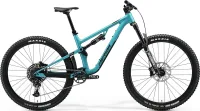 Велосипед MERIDA ONE-FORTY 700 2024 metallic teal (black)