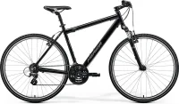 Велосипед MERIDA CROSSWAY 10-V 2024 black (silver)