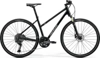 Велосипед MERIDA CROSSWAY L 700 2024 glossy black (silver)