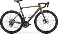 Велосипед MERIDA SCULTURA 9000 2024 silk sparkling gold (black)