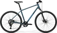 Велосипед MERIDA CROSSWAY 20 2025 silk steel blue
