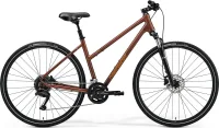 Велосипед MERIDA CROSSWAY L 100 2024 matt bronze (silver-brown)