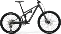 Велосипед MERIDA ONE-SIXTY FR 600 2024 silk dark silver (grey/black)
