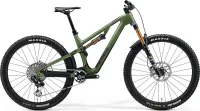 Велосипед MERIDA ONE-FORTY 10K 2024 silk green (black/gold)