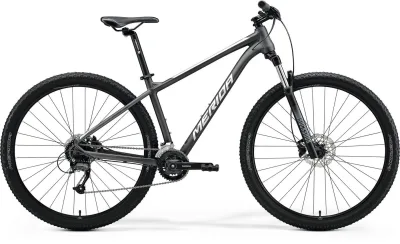 Велосипед MERIDA BIG.NINE 60 matt dark silver (silver) 2024