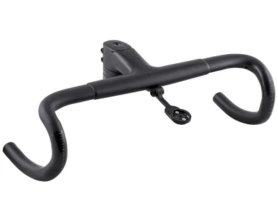 Руль MERIDA TEAM SL1PC COCKPIT,L:100MM*W:400MMDROP:125MM,FLARE:2 DEGREES, REACH:75MMCARBON, BLACK