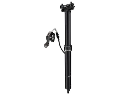 Дропер MERIDA Expert TR Black, white 30.9 mm, Travel: 125 mm, L: 395 mm, Alloy Internal cable routing with HB control lever
