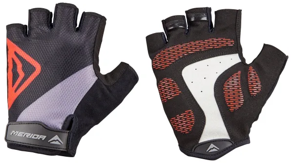 Рукавиці MERIDA CLASSIC Short Finger black/red