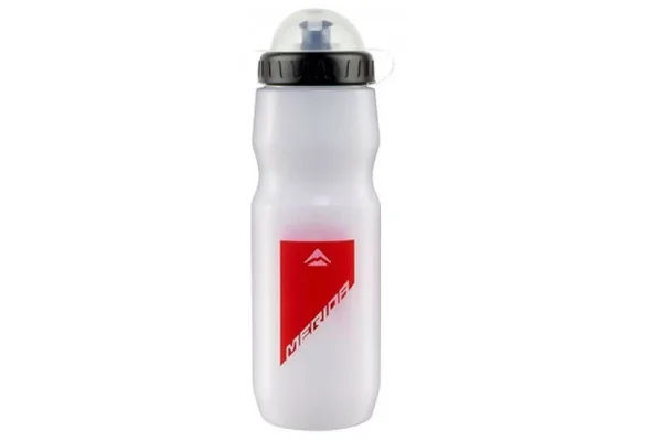 Фляга MERIDA TRANSPARENT Classic with cap 760 red