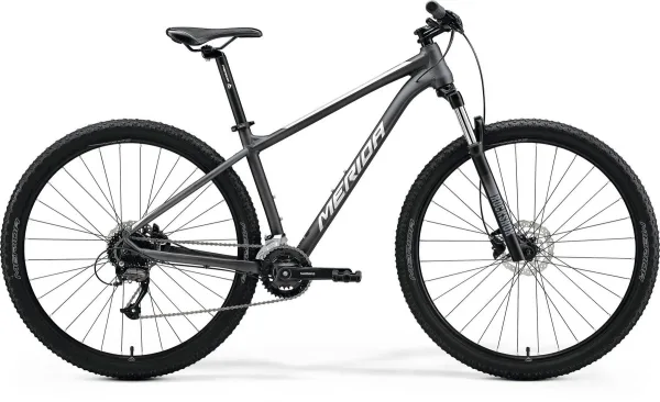 Велосипед MERIDA BIG.NINE 60 matt dark silver (silver) 2024