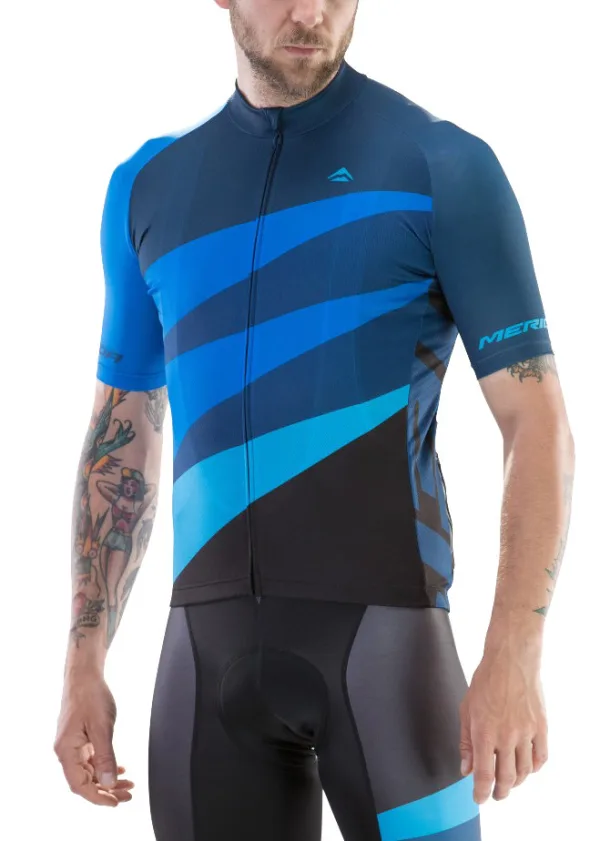Велофутболка MERIDA SS Nizza Coolmax CX Blue L