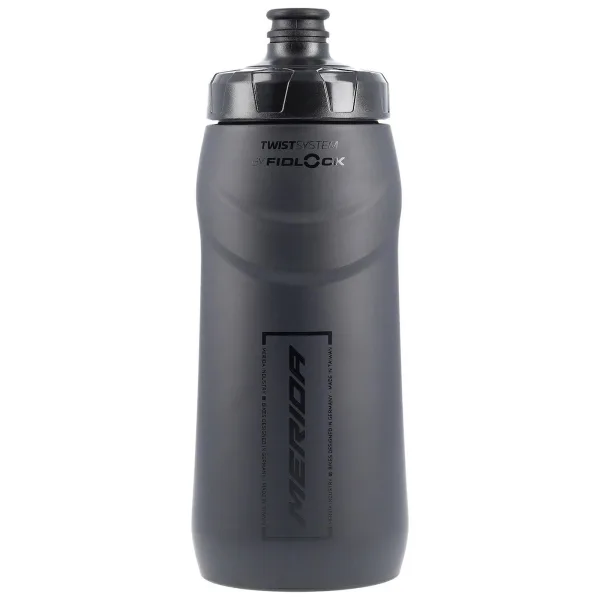 Фляга з коннектором MERIDA/FIDLOCK Matt Black, Glossy Black 620 ccm Bottle with connector