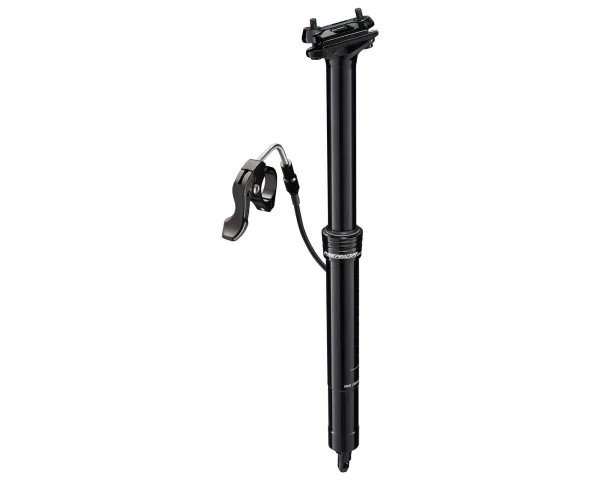 Дропер MERIDA Expert TR Black, white 30.9 mm, Travel: 125 mm, L: 395 mm, Alloy Internal cable routing with HB control lever