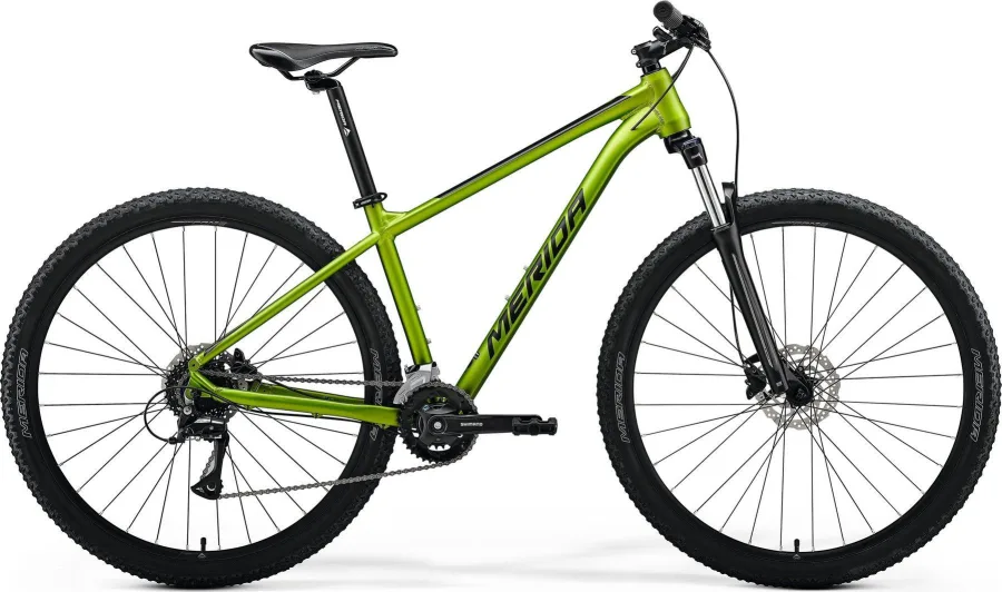 Велосипед MERIDA BIG.NINE 20 2024 matt fall green (black)