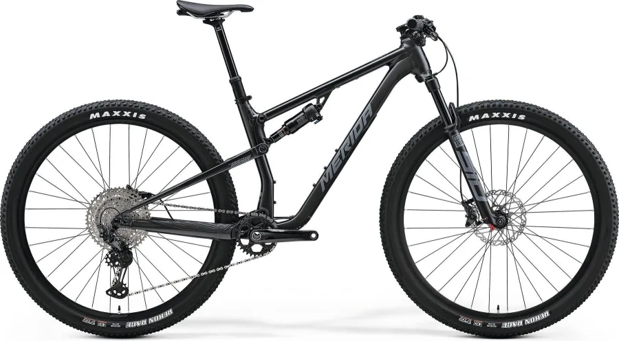 Велосипед MERIDA NINETY-SIX XT-EDITION 2024 silk black (dark silver)