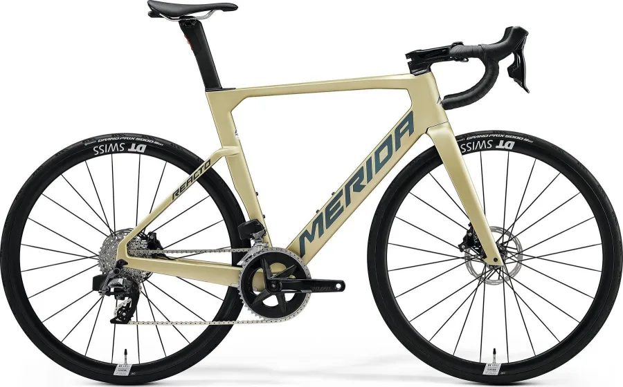 Велосипед MERIDA REACTO RIVAL-EDITION 2024 silk champagne (blue)