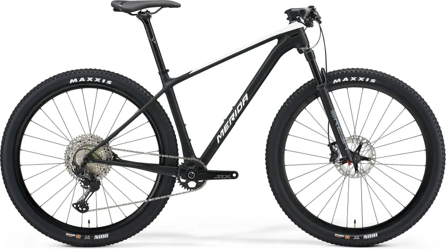 Велосипед MERIDA BIG.NINE 4000 2023 glossy pearl white/matt black