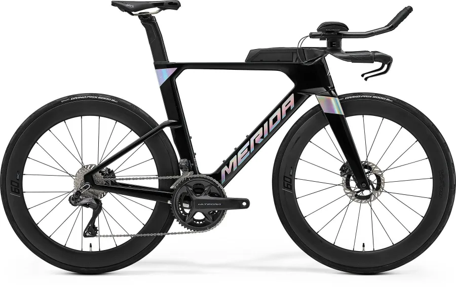 Велосипед MERIDA TIME WARP TRI LIMITED 2026 metallic black