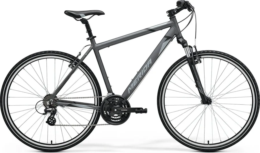 Велосипед MERIDA CROSSWAY 10-V 2023 silk anthracite