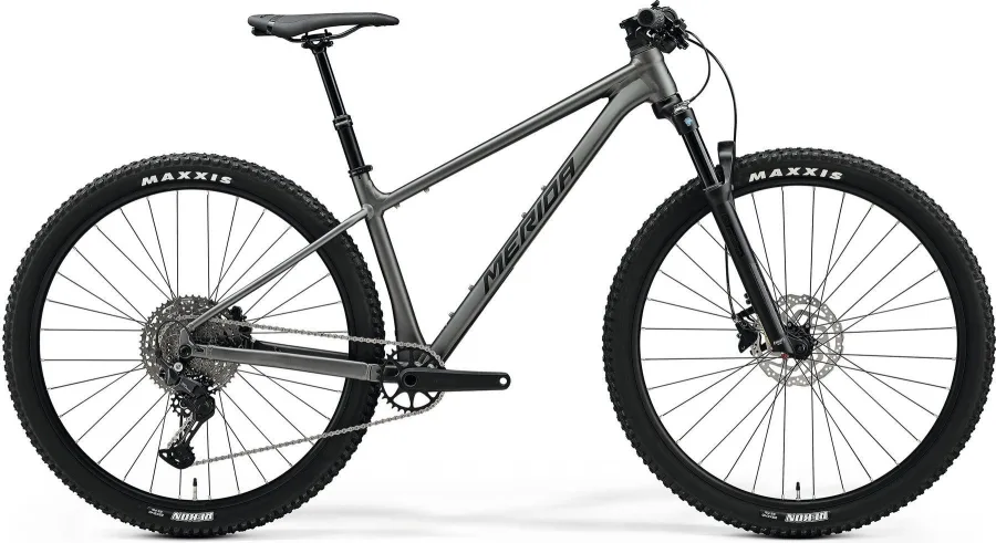 Велосипед MERIDA BIG.NINE TR 600 2024 silk gunmetal grey (black)