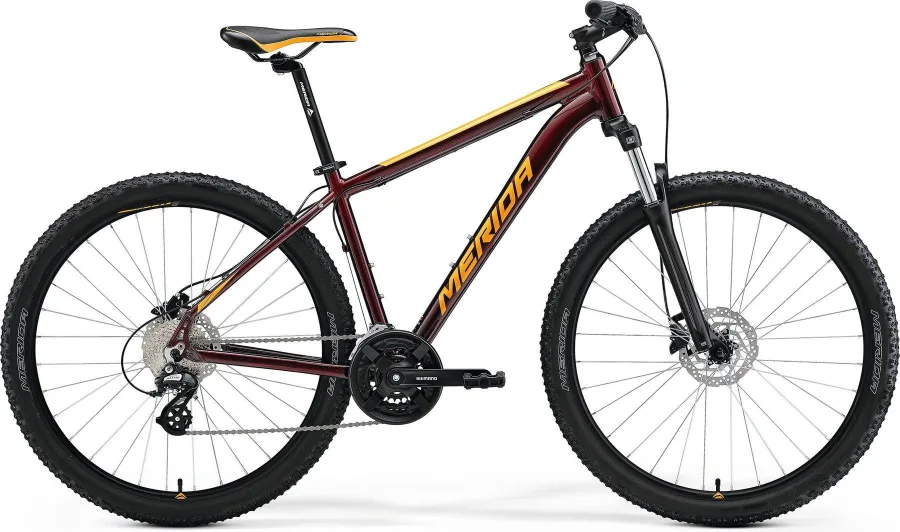 Велосипед MERIDA BIG.SEVEN 15 2023 red orange